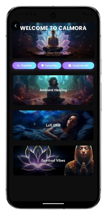 Calmora Music Library